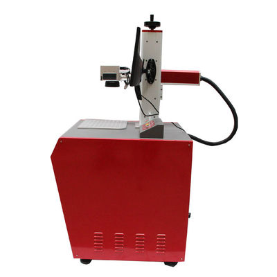 Китай Настольная красная машина маркировки лазера волокна/привела лазерный принтер волокна логотипа шарика поставщик